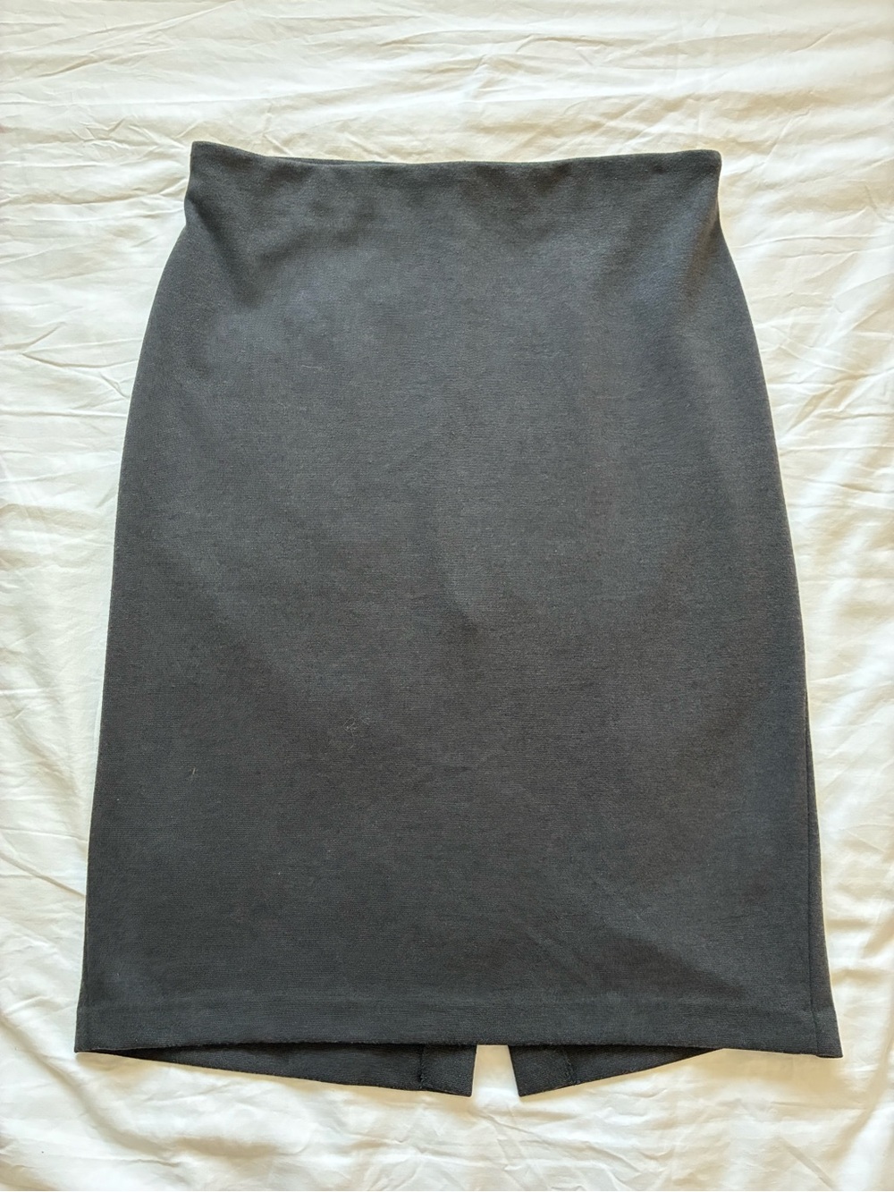Philosophy Charcoal Ponte Pencil Skirt